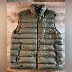Ralph Lauren Polo Puffer Vest Olive Green L